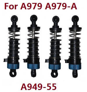 Wltoys A979 A979-A A979-B RC Car spare parts todayrc toys listing shock absorber (For A979 A979-A) A949-55 - Click Image to Close