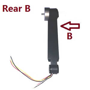 MJX B12 Bugs 12 EIS RC drone quadcopter spare parts todayrc toys listing side motor bar set Rear B