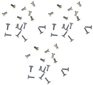 MJX B12 Bugs 12 EIS RC drone quadcopter spare parts todayrc toys listing screws and copper sleeve for the blades 3 bags
