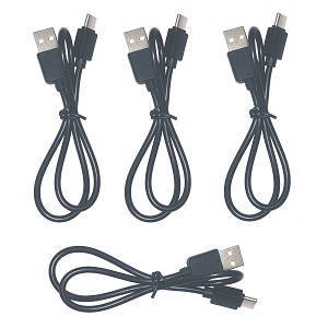 MJX B12 Bugs 12 EIS RC drone quadcopter spare parts todayrc toys listing USB charger wire 4pcs