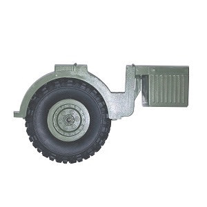 WPL B-16 B16-1 B-16K Military Truck RC Car spare parts spare wheel group Green