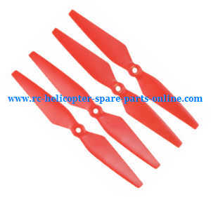 MJX Bugs 2 B2C B2W RC quadcopter spare parts todayrc toys listing main blades propellers (Red)
