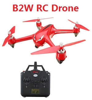 MJX Bugs B2W RC quadcopter with 5G WIFI 1080P camera (Red)