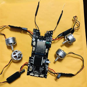 MJX Bugs 2SE B2SE RC Quadcopter spare parts todayrc toys listing PCB board + 4*main brushless motors + 4* ESC board set