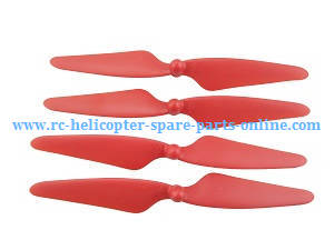 MJX Bugs 3H B3H RC Quadcopter spare parts todayrc toys listing main blades (Red)