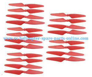 MJX Bugs 3H B3H RC Quadcopter spare parts todayrc toys listing main blades (Red 5sets)