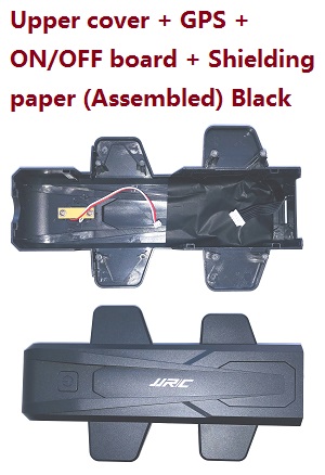 JJRC X11 X11P Upper cover + GPS + ON/OFF board + Shielding paper (Assembled) Black