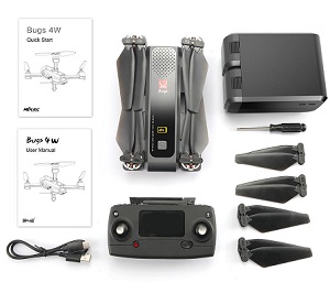 MJX Bugs B4W RC Drone with 4K WIFI camera, RTF