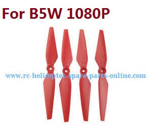 MJX Bugs 5W B5W RC Quadcopter spare parts todayrc toys listing Red main blades