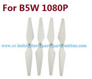 MJX Bugs 5W B5W RC Quadcopter spare parts todayrc toys listing White main blades