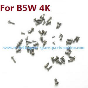 MJX Bugs 5W B5W RC Quadcopter spare parts todayrc toys listing screws (For B5W 4K version)