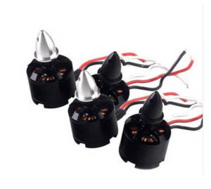 Bayangtoys X16 RC quadcopter drone spare parts todayrc toys listing brushless motor with caps 4pcs