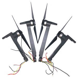 MJX B16 Pro Bugs 16 Pro RC drone quadcopter spare parts todayrc toys listing side motor arms set with main blades (2*A+2*B)