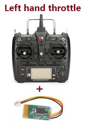 C119 Firefox RC Helicopter spare parts todayrc toys listing X8 transmitter + FUTABA receiver (Left hand throttle)