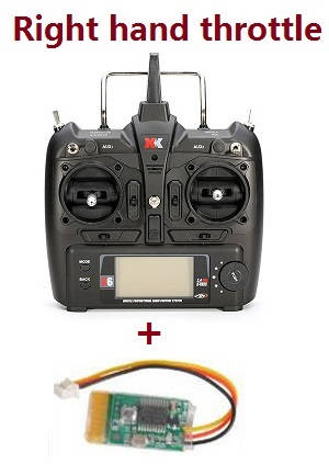 C119 Firefox RC Helicopter spare parts todayrc toys listing X8 transmitter + FUTABA receiver (Right hand throttle) - Click Image to Close
