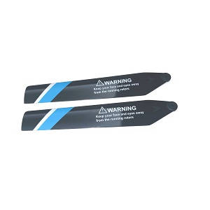 Firefox C129 RC Helicopter spare parts todayrc toys listing main blades (Blue)