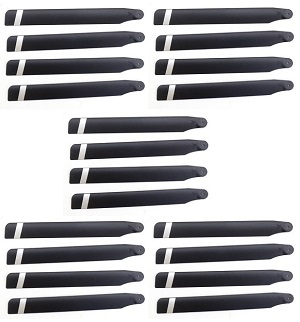 RC ERA C186 BO-105 C186 Pro RC Helicopter Drone spare parts propellers main blades 5sets