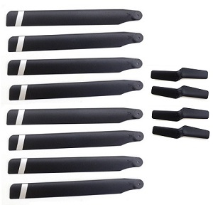 RC ERA C186 BO-105 C186 Pro RC Helicopter Drone spare parts 2set main blades + 4*tail blade