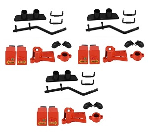 RC ERA C186 BO-105 C186 Pro RC Helicopter Drone spare parts decorative set of the body cover Orange 3sets