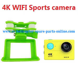 Aosenma CG035 RC quadcopter spare parts todayrc toys listing 4K WIFI sports camera and plateform