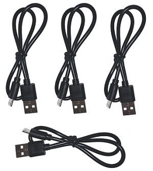 Aosenma CG036 RC Drone spare parts todayrc toys listing USB charger wire 4pcs