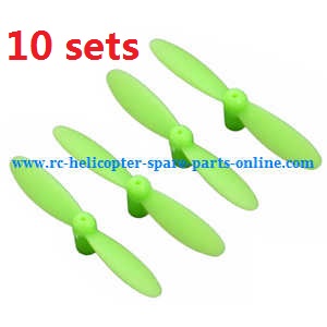 cheerson cx-10 cx-10a cx-10c cx10 cx10a cx10c quadcopter spare parts todayrc toys listing main blades propellers (10 sets Green)