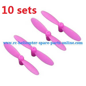 cheerson cx-10 cx-10a cx-10c cx10 cx10a cx10c quadcopter spare parts todayrc toys listing main blades propellers (10 sets Pink)