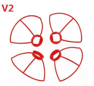 Cheerson CX-10D CX-10DS quadcopter spare parts todayrc toys listing outer protection frame (V2 Red)