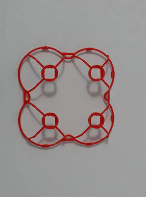 Cheerson CX-10SD RC quadcopter spare parts todayrc toys listing protection frame set (Red)