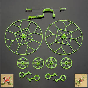 Cheerson CX-10SD RC quadcopter spare parts todayrc toys listing upgrade protection frame set (Green)