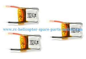 Cheerson CX-10SD RC quadcopter spare parts todayrc toys listing 3.7V 150mAh battery 3pcs