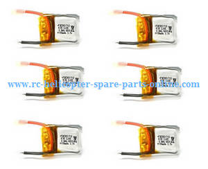 Cheerson CX-10SD RC quadcopter spare parts todayrc toys listing 3.7V 150mAh battery 6pcs