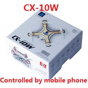 Cheerson CX-10W RC quadcopter with camera,controlled by mobile phone (Random color)