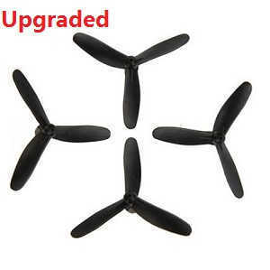 cheerson cx-10w cx-10w-tx quadcopter spare parts todayrc toys listing main blades (Upgraded Black)