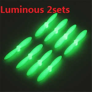 Cheerson CX-11 quadcopter spare parts todayrc toys listing main blades (Luminous 2sets)