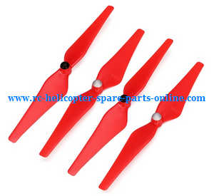 cheerson cx-20 cx20 cx-20c quadcopter spare parts todayrc toys listing main blades propellers (red)