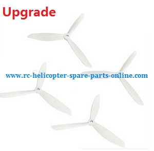 cheerson cx-20 cx20 cx-20c quadcopter spare parts todayrc toys listing upgrade Three leaf shape blades (White)