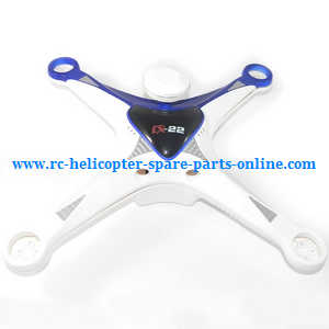cheerson cx-22 cx22 quadcopter spare parts todayrc toys listing upper and lower cover (Blue-White)