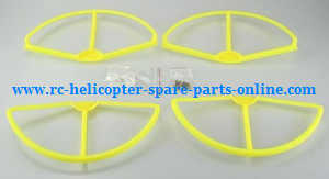 cheerson cx-22 cx22 quadcopter spare parts todayrc toys listing outer protection frame set (Yellow)