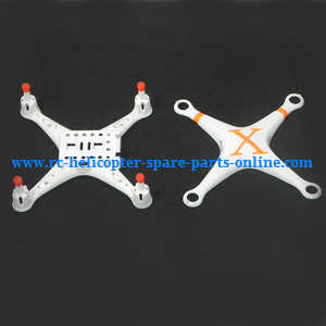 cheerson cx-30 cx-30c cx-30w cx-30s cx-30w-tx cx30 quadcopter spare parts todayrc toys listing upper and lower cover (Orange-White)