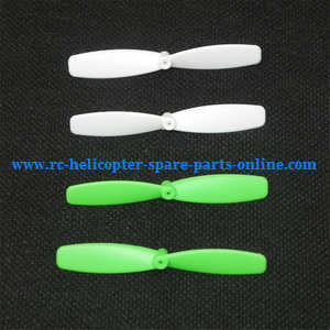 cheerson cx-30 cx-30c cx-30w cx-30s cx-30w-tx cx30 quadcopter spare parts todayrc toys listing main blades propellers (Green-White)