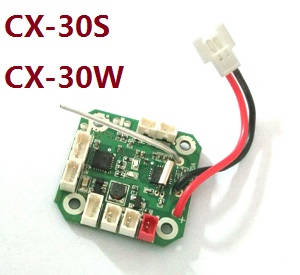 cheerson cx-30 cx-30c cx-30w cx-30s cx-30w-tx cx30 quadcopter spare parts todayrc toys listing receive PCB board with LED (CX-30S CX-30W)