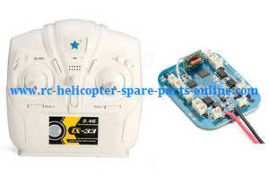 Cheerson cx-33 cx-33c cx-33s cx-33w cx33 quadcopter spare parts todayrc toys listing transmitter + PCB baord set