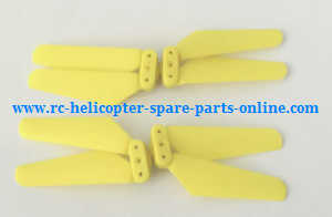 Cheerson CX-40 Frog Mini folding RC quadcopter spare parts todayrc toys listing main blades (Yellow)