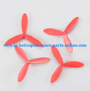 Cheerson CX-60 RC quadcopter spare parts todayrc toys listing main blades (Red)