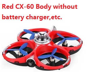 Cheerson CX-60 Body without battery, charger, etc. (Red)