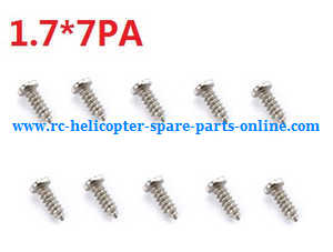 Cheerson CX-91 CX91 quadcopter spare parts todayrc toys listing screws (1.7*7PA 10pcs)