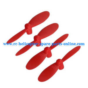 Cheerson CX-OF RC quadcopter spare parts todayrc toys listing main blades (Red)
