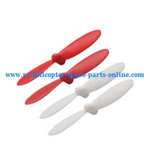 Cheerson CX-OF RC quadcopter spare parts todayrc toys listing main blades (Red-White)