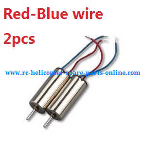 Cheerson CX-OF RC quadcopter spare parts todayrc toys listing main motors (Red-Blue wire, 2pcs)